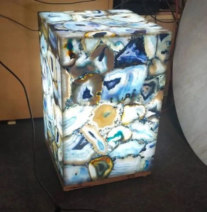 Handmade Resin Flower-Shaped LED String Lights Night Light Diving Statue Underwater Theme Mother&