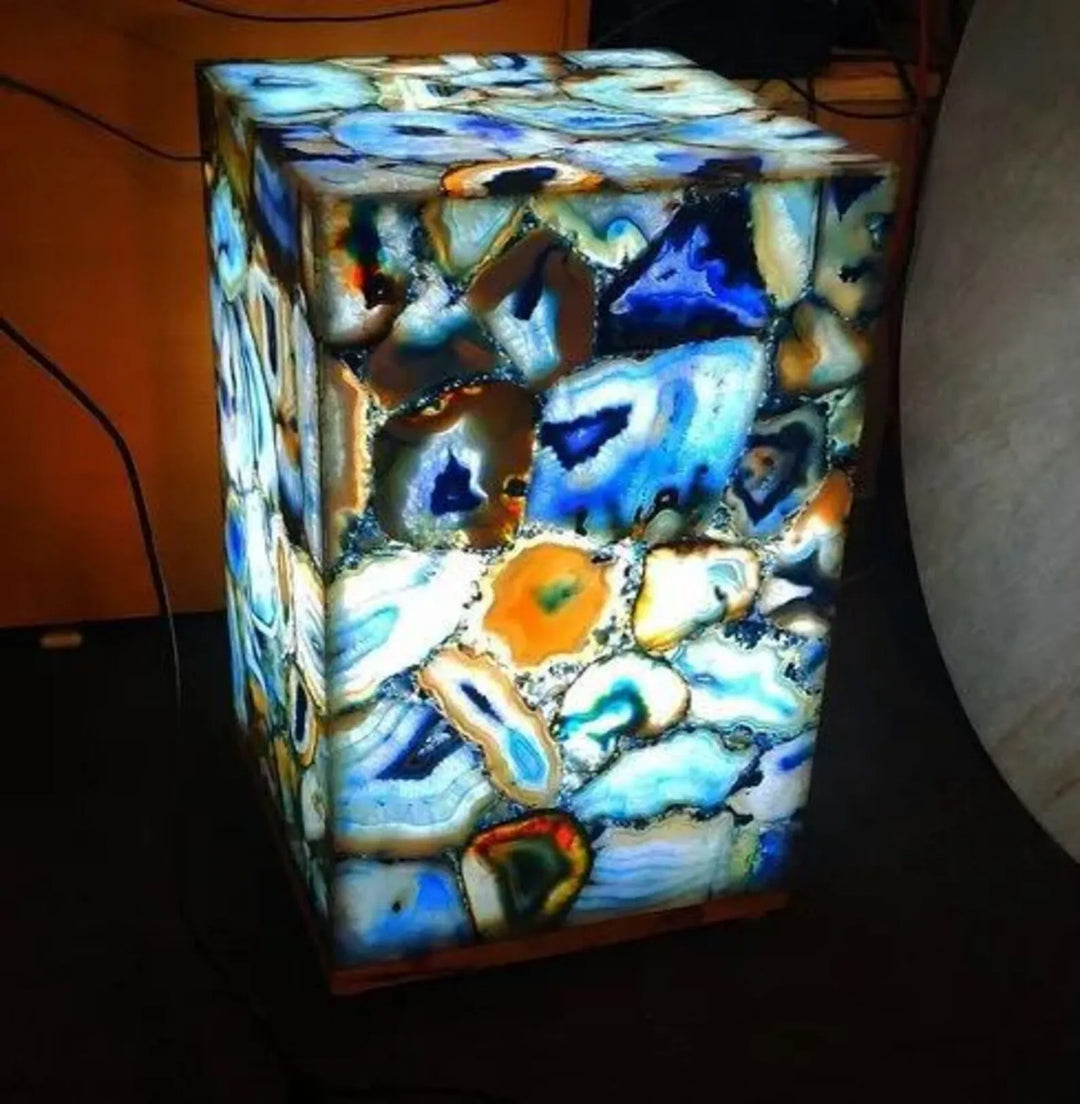 Handmade Resin Flower-Shaped LED String Lights Night Light Diving Statue Underwater Theme Mother&