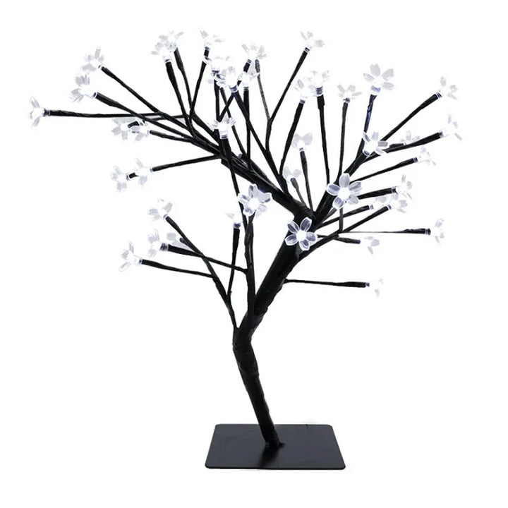 Cherry Blossom Tree Light 24 LED 48LED  Fairy String Lights USB Operated DIY Artificial Tree Light  for Gift Holiday Festival
