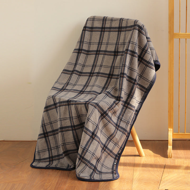 Shawl Blanket, Office Nap Blanket, Lunch Break Blanket, Study Blanket, Leg Cover Blanket, Small Blanket for Student Dormitory, Windproof for Winter