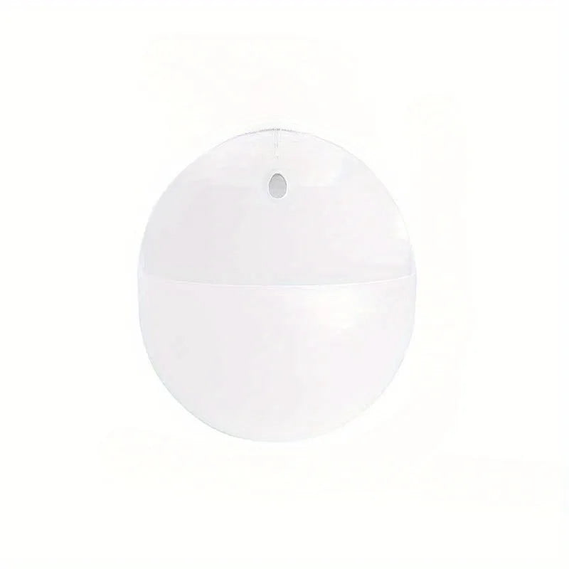 Garden Style Wall Hanging Plant Pot, Plastic Floating Levitating Plant Vase, Wall Mounted Storage Organizer, for Living Room