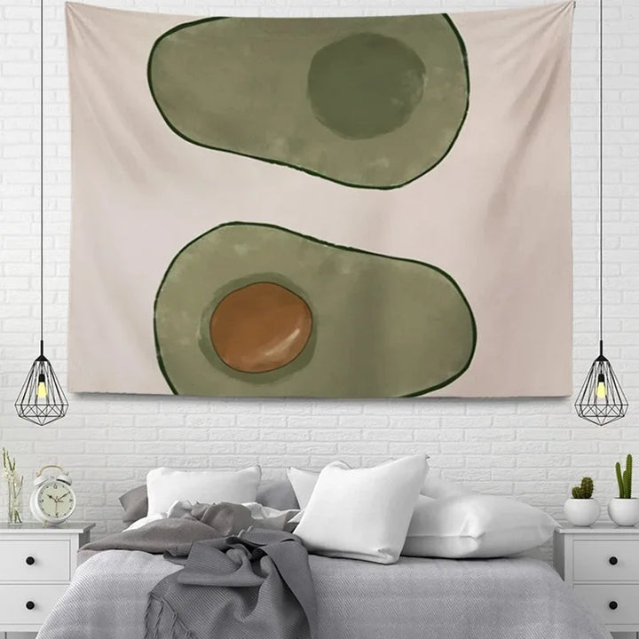 Bohemian Wall Tapestry - Large Nordic Autumn Design
