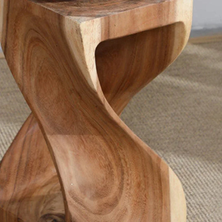 Modern Wooden Designer Coffee Table – Luxury Mobile Side Table for Living Room &amp; Bedroom