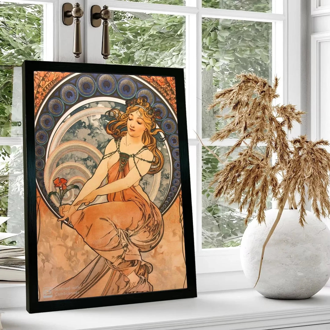 Art Nouveau Canvas Wall Art Print