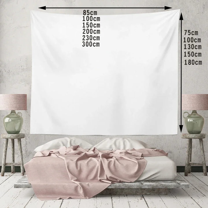 Bohemian Wall Tapestry - Large Nordic Autumn Design