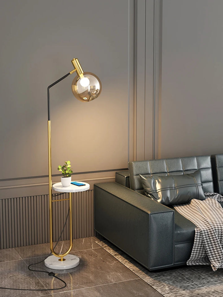 Modern LED Floor Lamp - Dimmable Standing Light for Bedroom