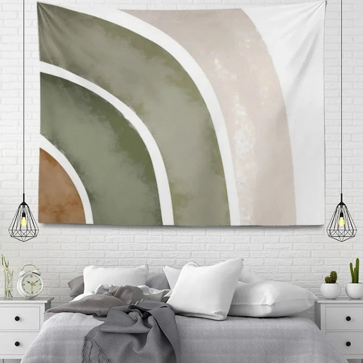 Bohemian Wall Tapestry - Large Nordic Autumn Design
