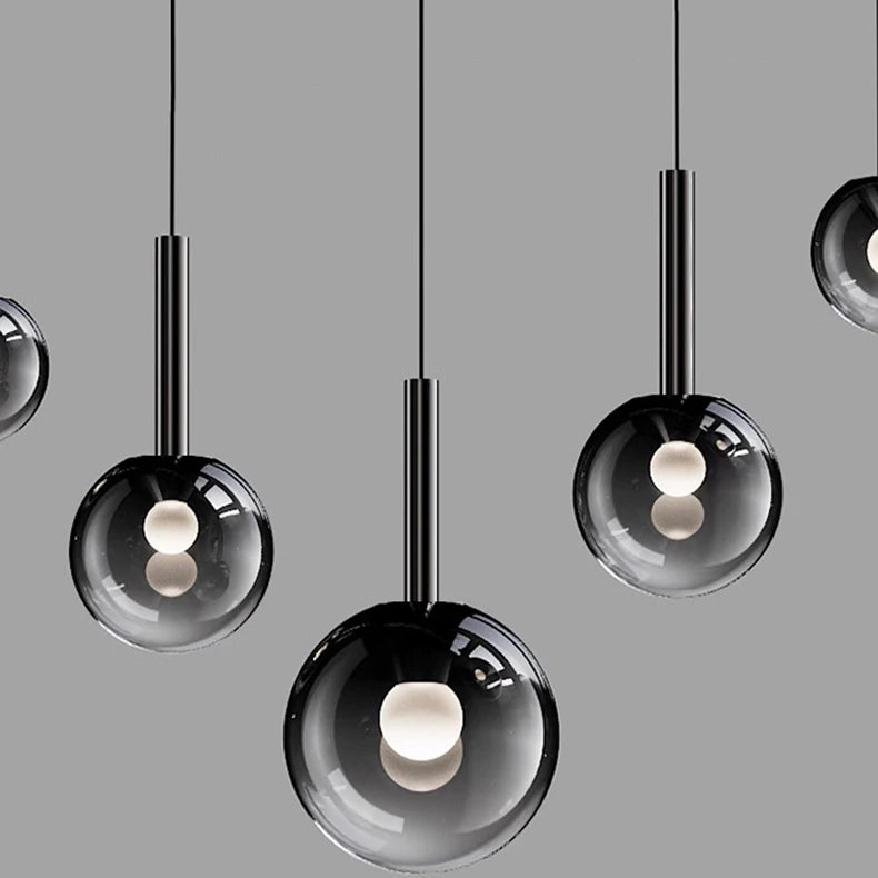 Modern LED Pendant Light - Dimmable Chandelier for Dining Room