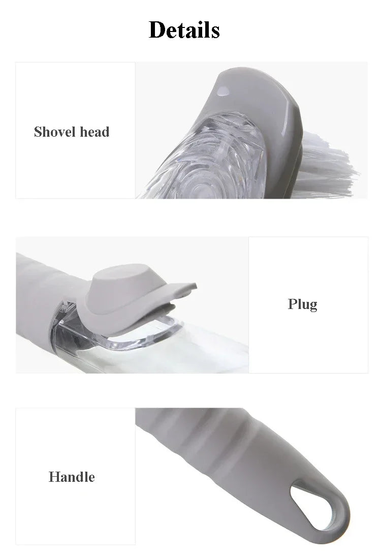 2-in-1 Kitchen Cleaning Brush - Soap Dispensing Dishwashing Tool