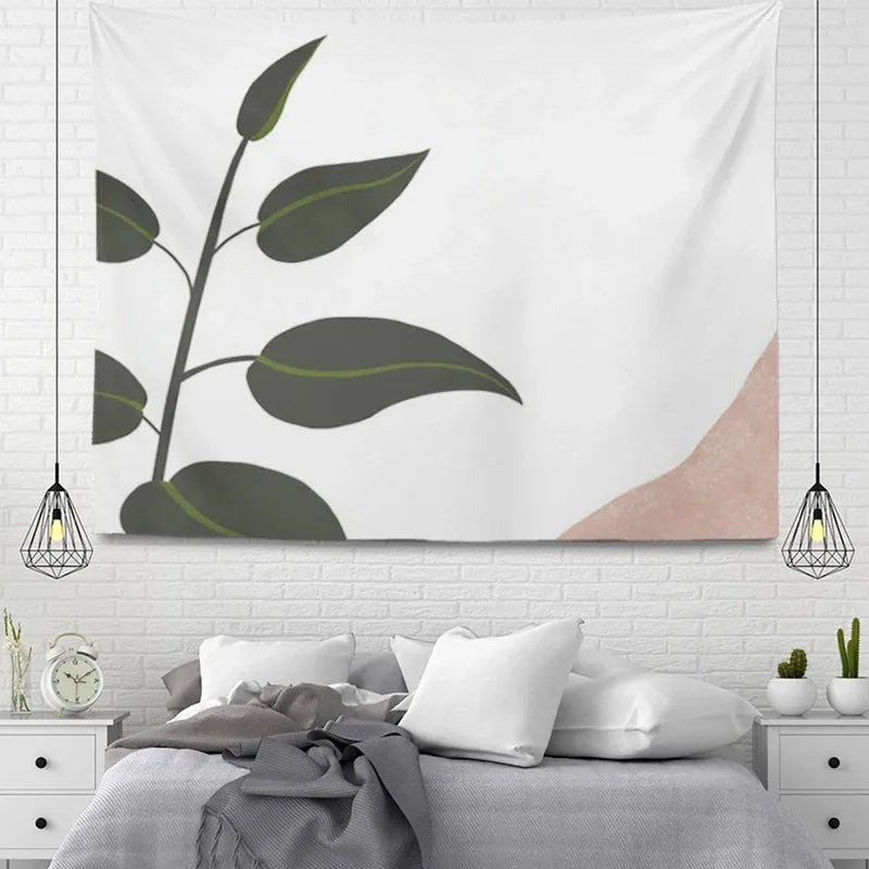 Bohemian Wall Tapestry - Large Nordic Autumn Design