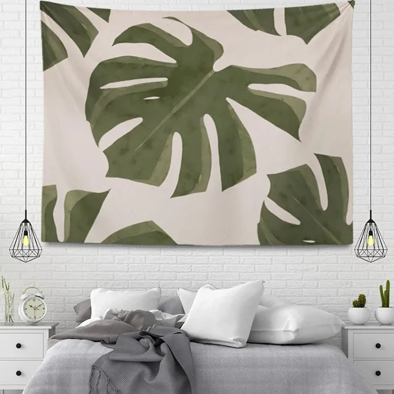 Bohemian Wall Tapestry - Large Nordic Autumn Design