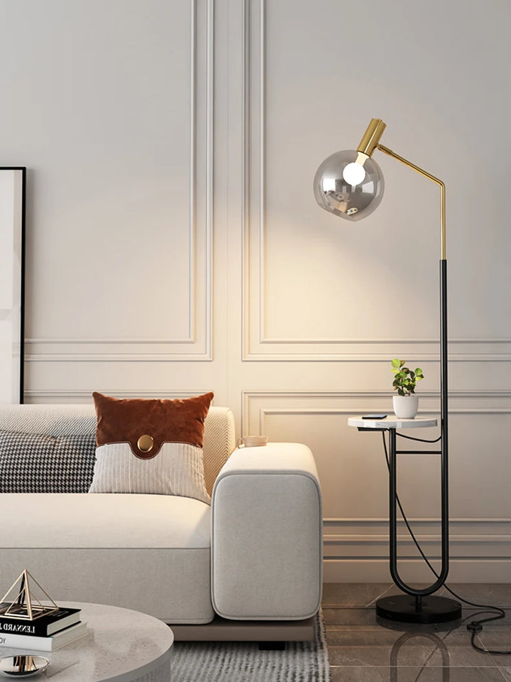 Modern LED Floor Lamp - Dimmable Standing Light for Bedroom