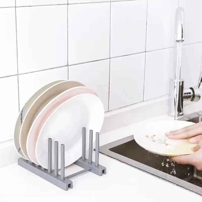 Stainless Steel Kitchen Storage &amp; Dish Rack