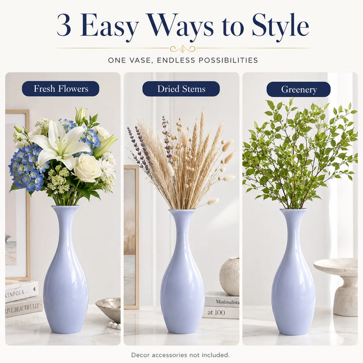 Hand-Painted Ceramic Vase Matte Floral Aesthetic Room Decor Pastel Gradient Table Centerpiece Dopamine Home Decoration