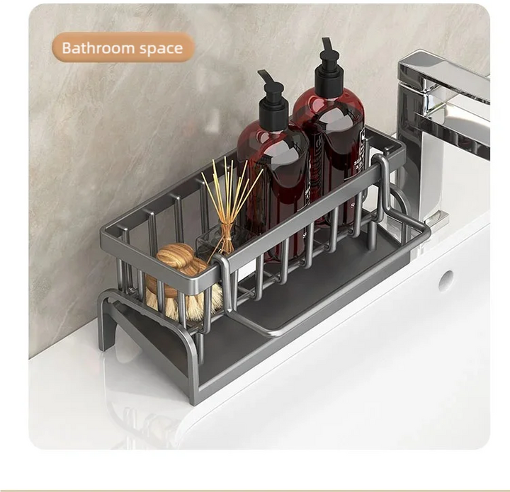 Kitchen Sink Spice &amp; Storage Organizer Rack
