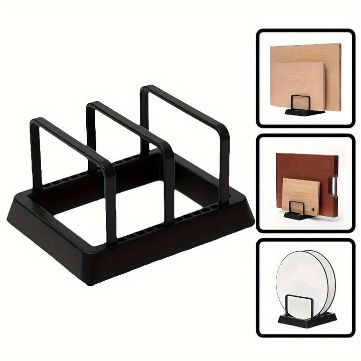 Adjustable Kitchen Pot &amp; Pan Organizer Rack