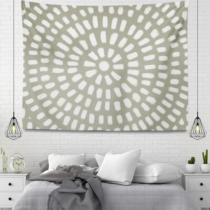 Bohemian Wall Tapestry - Large Nordic Autumn Design