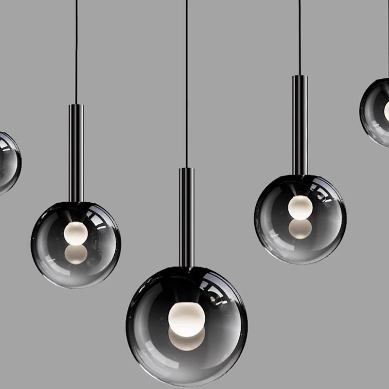 Modern LED Pendant Light - Dimmable Chandelier for Dining Room