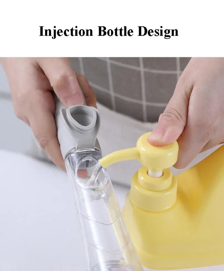 2-in-1 Kitchen Cleaning Brush - Soap Dispensing Dishwashing Tool