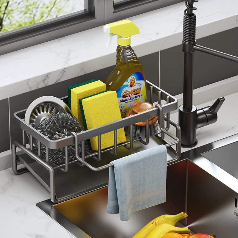 Kitchen Sink Spice &amp; Storage Organizer Rack
