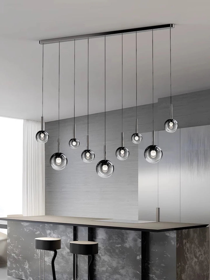 Modern LED Pendant Light - Dimmable Chandelier for Dining Room