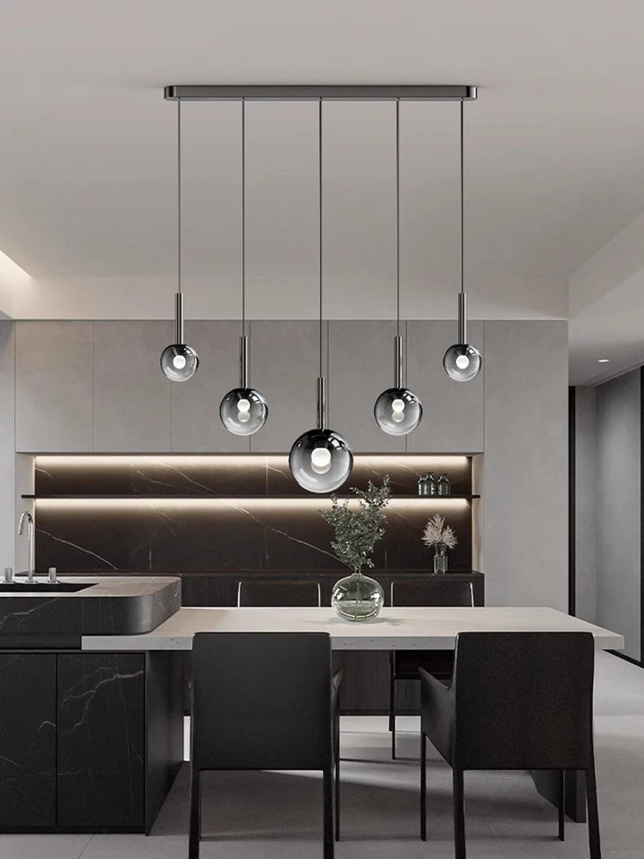 Modern LED Pendant Light - Dimmable Chandelier for Dining Room